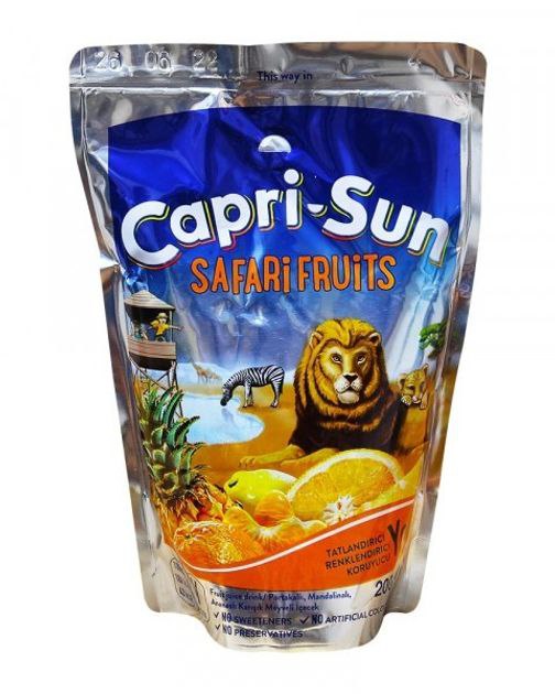 Напій соковмісний Capri-Sun Safari Fruits 0.2 л пакет